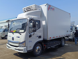 福田奧鈴智藍EL Plus純電動冷藏車 高承載 長續航